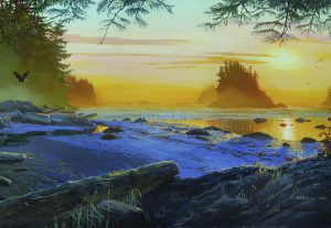 Mark Hobson-Barkley Sound: Broken Islands Sunset