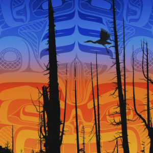 Andy Everson-Nimpkish Sunset